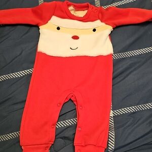 Baby Starters Red and White Footie